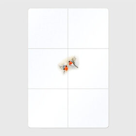 Магнитный плакат 2Х3 с принтом Снегири в Белгороде, Полимерный материал с магнитным слоем | 6 деталей размером 9*9 см | животные | зима | новый год | птицы | снег | снегири