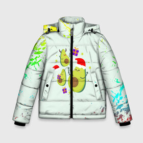 Зимняя куртка для мальчиков 3D с принтом Новогодние Авокадо в Белгороде, ткань верха — 100% полиэстер; подклад — 100% полиэстер, утеплитель — 100% полиэстер | длина ниже бедра, удлиненная спинка, воротник стойка и отстегивающийся капюшон. Есть боковые карманы с листочкой на кнопках, утяжки по низу изделия и внутренний карман на молнии. 

Предусмотрены светоотражающий принт на спинке, радужный светоотражающий элемент на пуллере молнии и на резинке для утяжки | авокадо | веган | еда блогеров | мемы | минимализм | прикольные картинки | прикольные надписи | растение | смешное авокадо | фрукт