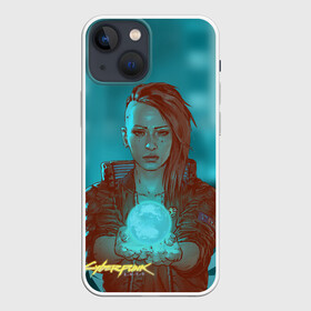 Чехол для iPhone 13 mini с принтом Cyberpunk 2077 V в Белгороде,  |  | ceberpunk | v | андроид | герой | главный | земля | киберпанк | киборг | персонаж | планета