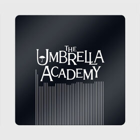 Магнит виниловый Квадрат с принтом Umbrella Academy в Белгороде, полимерный материал с магнитным слоем | размер 9*9 см, закругленные углы | Тематика изображения на принте: 5 | academy umbrella | cha cha | diego | hazel | klaus | vanya | академия амбрелла | ваня харгривз | диего | пятый | харгривз | хейзел | хейзел и чача | чача