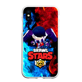 Чехол для iPhone XS Max матовый с принтом Brawl Stars Эдгар в Белгороде, Силикон | Область печати: задняя сторона чехла, без боковых панелей | brawl | brawl stars | edgar | stars | бравл старс | брол старс | игра | мобильная игра | мобильные игры | эдгар