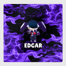 Магнитный плакат 3Х3 с принтом BRAWL STARS EDGAR в Белгороде, Полимерный материал с магнитным слоем | 9 деталей размером 9*9 см | 8 bit | 8 бит | brawl | brawl stars | crow | edgar | leon | stars | бравл | бравл старс | браво старс | едгар | игра | компьютерная | леон | огонь | онлайн | старс | эдгар