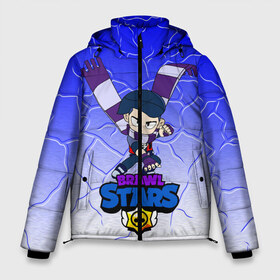 Мужская зимняя куртка 3D с принтом Brawl Stars Эдгар в Белгороде, верх — 100% полиэстер; подкладка — 100% полиэстер; утеплитель — 100% полиэстер | длина ниже бедра, свободный силуэт Оверсайз. Есть воротник-стойка, отстегивающийся капюшон и ветрозащитная планка. 

Боковые карманы с листочкой на кнопках и внутренний карман на молнии. | bibi | brawl stars | byron | crow | edgar | edgar brawl stars | kolett | leon | spike | sprout | surge | байрон | боец | бравл старс | бравлер | вольт | герои | девочкам | детям | колетт | леон | логотипы игр | мальчикам | персонажи игр |