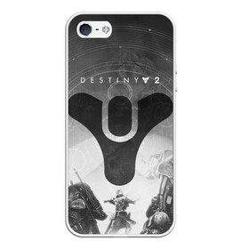 Чехол для iPhone 5/5S матовый с принтом DESTINY в Белгороде, Силикон | Область печати: задняя сторона чехла, без боковых панелей | beyond light | destiny | destiny 2 | дестини | игры