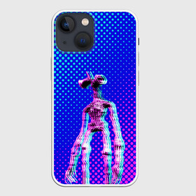 Чехол для iPhone 13 mini с принтом Siren Head   Helloween в Белгороде,  |  | glitch | glitch siren head | rgb | siren head | sirena | глитч | глич | ретро | сирейноголовый | сирена | сиреноголовый