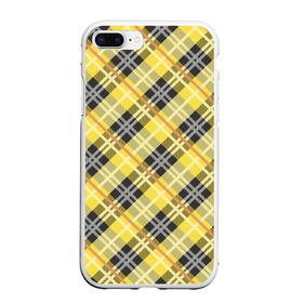 Чехол для iPhone 7Plus/8 Plus матовый с принтом Ultimate Tartan в Белгороде, Силикон | Область печати: задняя сторона чехла, без боковых панелей | Тематика изображения на принте: 2021 | pantone | клетка | орнамент | тартан | узор | цвет года | шотландка