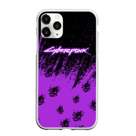 Чехол для iPhone 11 Pro Max матовый с принтом Cyberpunk neon. в Белгороде, Силикон |  | cd project red | cyberpunk 2077 | keanu reeves | samurai | киану ривз | киберпанк 2077 | самураи