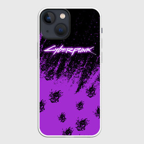 Чехол для iPhone 13 mini с принтом Cyberpunk neon. в Белгороде,  |  | cd project red | cyberpunk 2077 | keanu reeves | samurai | киану ривз | киберпанк 2077 | самураи