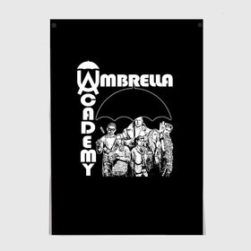 Постер с принтом umbrella academy в Белгороде, 100% бумага
 | бумага, плотность 150 мг. Матовая, но за счет высокого коэффициента гладкости имеет небольшой блеск и дает на свету блики, но в отличии от глянцевой бумаги не покрыта лаком | academy | umbrella | umbrella academy | адам годли | академия | академия амбрелла | амбрелла | дэвид кастанеда | колм фиори | кэмерон бриттон | мэри джей блайдж
джон магаро | роберт шиэн | том хоппер | эллиот пейдж