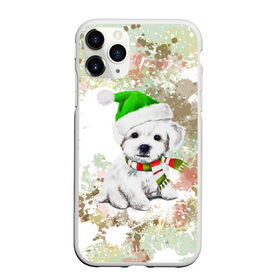 Чехол для iPhone 11 Pro Max матовый с принтом Щенок в Белгороде, Силикон |  | dog | животные | милота | собака | текстура | щенок