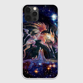 Чехол для iPhone 12 Pro Max с принтом Дивные звери в Белгороде, Силикон |  | волшебство | грифон | единорог | звёзды | колыбельная | космос | кот | любовь | мечты | ночь | пара | сказка | сон