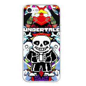 Чехол для iPhone 5/5S матовый с принтом UNDERTALE в Белгороде, Силикон | Область печати: задняя сторона чехла, без боковых панелей | undertale | андертейл | игра андертейл | игра. | русский андертейл | тоби фокс