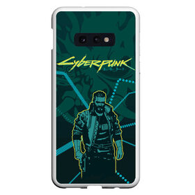 Чехол для Samsung S10E с принтом Cyberpunk 2077 в Белгороде, Силикон | Область печати: задняя сторона чехла, без боковых панелей | a game | cyberpunk 2077 | игра | стиль