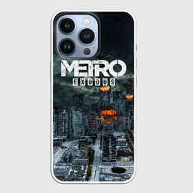 Чехол для iPhone 13 Pro с принтом Metro Exodus в Белгороде,  |  | Тематика изображения на принте: 2033 | exodus | metro | metro 2033 | metro exodus | stalker | апокалипсис | диггер | дигеры | метро | разрушка | эпидемия