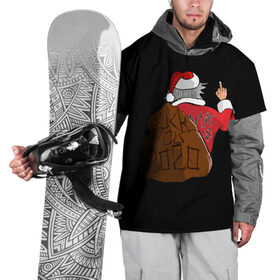 Накидка на куртку 3D с принтом Santa claus в Белгороде, 100% полиэстер |  | 2020 | 2021 | claus | happy new year | new ear | santa | santa claus | snow | winter | year | год | новый | новый год
