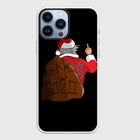 Чехол для iPhone 13 Pro Max с принтом Santa claus в Белгороде,  |  | Тематика изображения на принте: 2020 | 2021 | claus | happy new year | new ear | santa | santa claus | snow | winter | year | год | новый | новый год