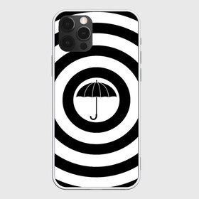 Чехол для iPhone 12 Pro Max с принтом Узор Академия Амбрелла в Белгороде, Силикон |  | академия | амбрелла | белый | зонт | полосы | узор | фильм | черный