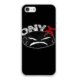 Чехол для iPhone 5/5S матовый с принтом Onyx в Белгороде, Силикон | Область печати: задняя сторона чехла, без боковых панелей | Тематика изображения на принте: fredro starr | onyx | rap | sonny seeza | sticky fingaz | оникс | рэп