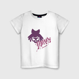 Детская футболка хлопок с принтом Moxes Gang CP 2077 в Белгороде, 100% хлопок | круглый вырез горловины, полуприлегающий силуэт, длина до линии бедер | city | cyberpunk | gang | moxes | night | андроид | киберпанк | киборг | найт | робот | сити