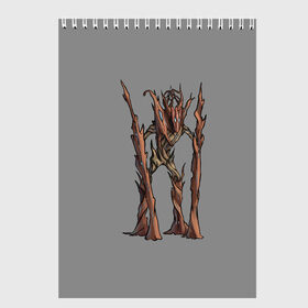 Скетчбук с принтом Магическое дерево в Белгороде, 100% бумага
 | 48 листов, плотность листов — 100 г/м2, плотность картонной обложки — 250 г/м2. Листы скреплены сверху удобной пружинной спиралью | branch | magic | monster | tree | великан | ветки | дерево | кора | стоит