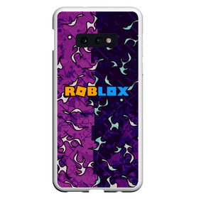 Чехол для Samsung S10E с принтом Roblox | Роблокс в Белгороде, Силикон | Область печати: задняя сторона чехла, без боковых панелей | Тематика изображения на принте: 2 цвета | game | roblox | абстракция | игра | огонь | пламя | роблокс