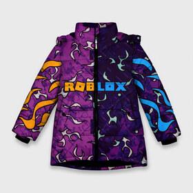 Зимняя куртка для девочек 3D с принтом Roblox Роблокс в Белгороде, ткань верха — 100% полиэстер; подклад — 100% полиэстер, утеплитель — 100% полиэстер. | длина ниже бедра, удлиненная спинка, воротник стойка и отстегивающийся капюшон. Есть боковые карманы с листочкой на кнопках, утяжки по низу изделия и внутренний карман на молнии. 

Предусмотрены светоотражающий принт на спинке, радужный светоотражающий элемент на пуллере молнии и на резинке для утяжки. | 2 цвета | game | roblox | абстракция | игра | огонь | пламя | роблокс
