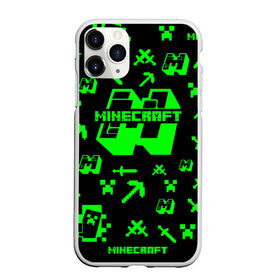 Чехол для iPhone 11 Pro матовый с принтом Minecraft в Белгороде, Силикон |  | Тематика изображения на принте: minecraft | алекс | белый | блоки | ведьма | взрывчатка | визера | волк | гаст | добывать | дракон | зеленый куб | зомби | игра | крафт | крипер | кубики | лошадка | майн | майнкрафт | манкрафт | овечка | оцелот