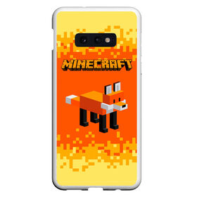 Чехол для Samsung S10E с принтом Minecraft в Белгороде, Силикон | Область печати: задняя сторона чехла, без боковых панелей | minecraft | алекс | белый | блоки | ведьма | взрывчатка | визера | волк | гаст | добывать | дракон | зеленый куб | зомби | игра | крафт | крипер | кубики | лошадка | майн | майнкрафт | манкрафт | овечка | оцелот