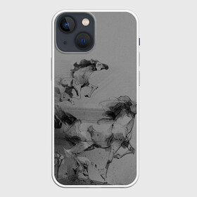Чехол для iPhone 13 mini с принтом кони в Белгороде,  |  | horse | horseshoe | акварель | головалошади | грива | жеребец | животные | конь | лошадь | лошадьскрыльями | подкова | природа | рисуноккрасками