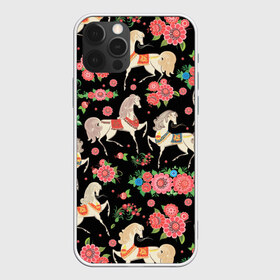 Чехол для iPhone 12 Pro Max с принтом лошади и цветы в Белгороде, Силикон |  | Тематика изображения на принте: horse | horseshoe | акварель | головалошади | грива | жеребец | животные | конь | лошадь | лошадьскрыльями | подкова | природа | рисуноккрасками