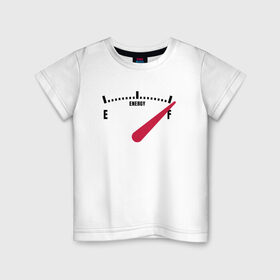 Детская футболка хлопок с принтом Energy Парные в Белгороде, 100% хлопок | круглый вырез горловины, полуприлегающий силуэт, длина до линии бедер | family | family look | детские | для всей семьи | семейные | семья | фэмили лук