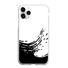Чехол для iPhone 11 Pro Max матовый с принтом Good Vibes в Белгороде, Силикон |  | Тематика изображения на принте: акварель | брызги | вода | волна | краска | море | природа | текстура | черно белый