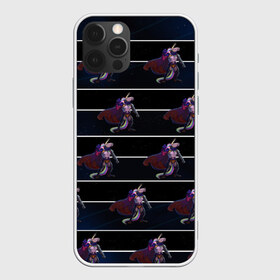 Чехол для iPhone 12 Pro Max с принтом Злобный Суперконь в Белгороде, Силикон |  | Тематика изображения на принте: единорог | конь | космос | радуга