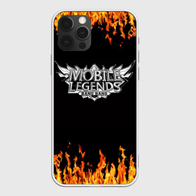 Чехол для iPhone 12 Pro Max с принтом Mobile Legends в Белгороде, Силикон |  | mobile legends | mobile legends print | mobile legends: bang bang | белый | для крутых | кофта mobile legends | кружка mobile legends | надпись mobile legends | огонь | принт mobile legends | футболка mobile legends | черный