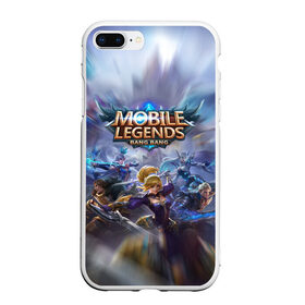 Чехол для iPhone 7Plus/8 Plus матовый с принтом Mobile Legends (Z) в Белгороде, Силикон | Область печати: задняя сторона чехла, без боковых панелей | 515 unite | bang bang | battle arena | moba | mobile legends | mobile legends bang bang | online battle arena