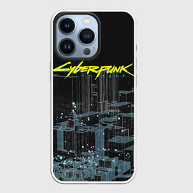 Чехол для iPhone 13 Pro с принтом Город CYBERPUNK 2077 в Белгороде,  |  | 2077 | cyberpunk | cyberpunk 2077 | город | игра | киберпанк | панк