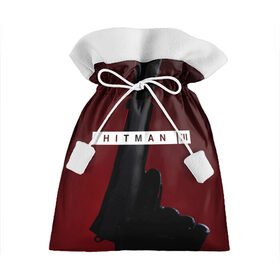 Подарочный 3D мешок с принтом Hitman III в Белгороде, 100% полиэстер | Размер: 29*39 см | hitman | hitman 3 | hitman iii | красный | надпись | пистолет | хитман | хитман 3