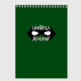 Скетчбук с принтом umbrella academy в Белгороде, 100% бумага
 | 48 листов, плотность листов — 100 г/м2, плотность картонной обложки — 250 г/м2. Листы скреплены сверху удобной пружинной спиралью | Тематика изображения на принте: academy | umbrella | umbrella academy | адам годли | академия | академия амбрелла | амбрелла | дэвид кастанеда | колм фиори | кэмерон бриттон | мэри джей блайдж
джон магаро | роберт шиэн | том хоппер | эллиот пейдж