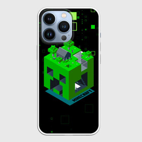 Чехол для iPhone 13 Pro с принтом Minecraft в Белгороде,  |  | minecraft | алекс | белый | блоки | ведьма | взрывчатка | визера | волк | гаст | добывать | дракон | зеленый куб | зомби | игра | крафт | крипер | кубики | лошадка | майн | майнкрафт | манкрафт | овечка | оцелот