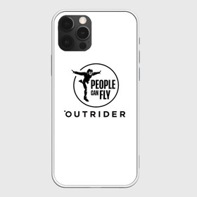 Чехол для iPhone 12 Pro Max с принтом OUTRIDERS в Белгороде, Силикон |  | outriders | people can fly | игра | разработчики | фантастика | шутер