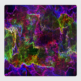 Магнитный плакат 3Х3 с принтом Энергия в красках в Белгороде, Полимерный материал с магнитным слоем | 9 деталей размером 9*9 см | abstract | color | energy | gradient | neon | pattern | space | texture | абстрактный | абстракция | волны | всплеск | градиент | дым | искусство | космические | краски | красочный | неон | неоновый | сияние | текстура | туман