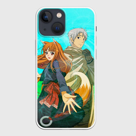 Чехол для iPhone 13 mini с принтом Волчица и пряности в Белгороде,  |  | ookami to koushinryou | spice and wolf | богиня | волчица и пряности | холо | хоро