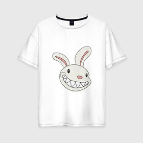 Женская футболка хлопок Oversize с принтом детектив макс в Белгороде, 100% хлопок | свободный крой, круглый ворот, спущенный рукав, длина до линии бедер
 | doodle | freelance police | max | sam | игра | кролик | макс | мультфильм | парные | пес | сэм