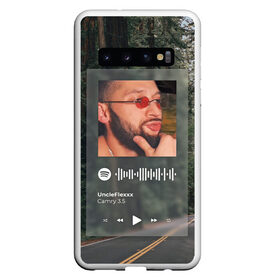 Чехол для Samsung Galaxy S10 с принтом Camry 3 5 Spotify - QR в Белгороде, Силикон | Область печати: задняя сторона чехла, без боковых панелей | Тематика изображения на принте: 3.5 | camry | love | qr | rofl | spotify | toyota | камри | любовь | мама | прикол | спотифай | тойота | юмор