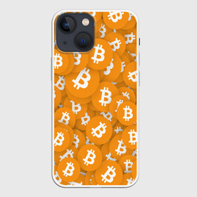 Чехол для iPhone 13 mini с принтом Я БИТКОИН   I AM BITCOIN в Белгороде,  |  | bitcoin | btc | биткоин | валюта | деньги | криптовалюта