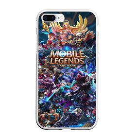 Чехол для iPhone 7Plus/8 Plus матовый с принтом Mobile Legends (Z) в Белгороде, Силикон | Область печати: задняя сторона чехла, без боковых панелей | 515 unite | bang bang | battle arena | moba | mobile legends | mobile legends bang bang | online battle arena