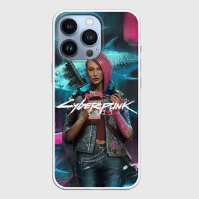 Чехол для iPhone 13 Pro с принтом CYBERPUNK 2077 (+спина) (Z) в Белгороде,  |  | cd project red | cyberpunk 2077 | keanu reeves | samurai | vi | ви | киану ривз | киберпанк 2077 | самураи