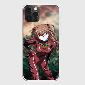 Чехол для iPhone 12 Pro Max с принтом Аска Евангелион в Белгороде, Силикон |  | evangelion | аска | евангелион | лэнгли | пилот | сорью