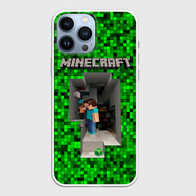 Чехол для iPhone 13 Pro Max с принтом Minecraft в Белгороде,  |  | Тематика изображения на принте: minecraft | алекс | белый | блоки | ведьма | взрывчатка | визера | волк | гаст | добывать | дракон | зеленый куб | зомби | игра | крафт | крипер | кубики | лошадка | майн | майнкрафт | манкрафт | овечка | оцелот