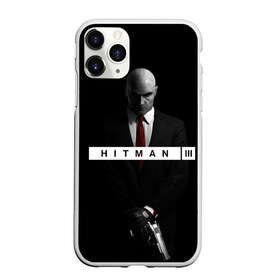 Чехол для iPhone 11 Pro Max матовый с принтом Hitman 3 в Белгороде, Силикон |  | hitman | hitman 3 | hitman iii | красный | надпись | хитман | хитман 3